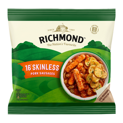 Richmond Skinless Sausages 16 Pack 426G