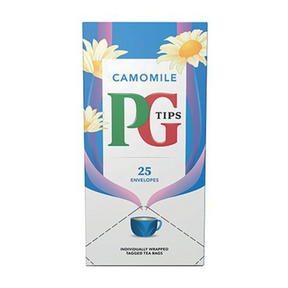 PG Tip Chamomile 25 Envelopes Bags 25g ชาคาโมไมล์ PG - 25 ซองบรรจุ 25g