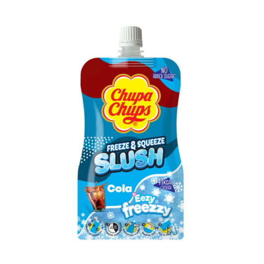 [BestBefore-28Nov2025] Chupa Chups Cola Slush Pouch 250g