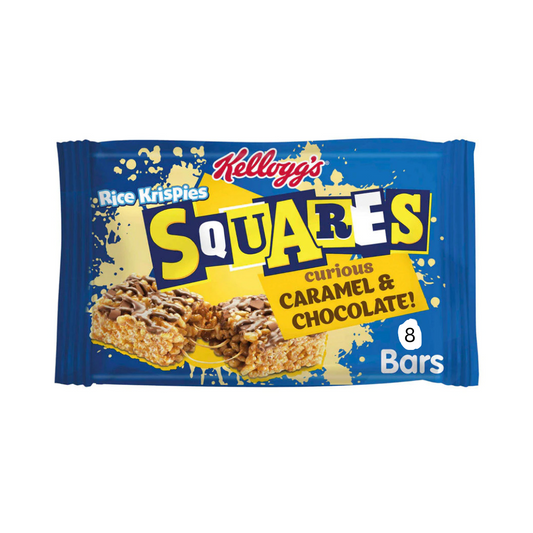 Kellogg's Rice Krispies Squares Curious Caramel & Chocolate Snack Bars 288g