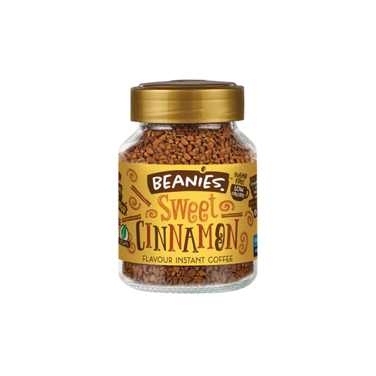 Beanies Sweet Cinnamon Flavoured Instant Coffee 50g