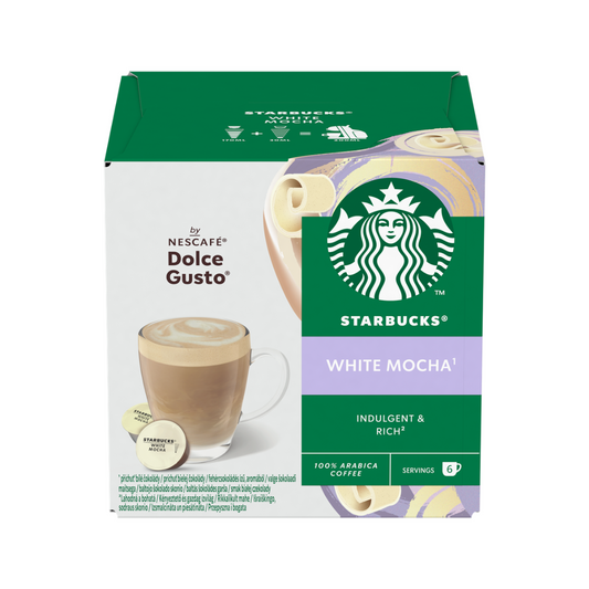 Starbucks Dolce Gusto White Mocha 12 Pods 123g