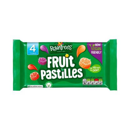 Rowntree's Vegan Friendly Fruit Pastilles  Sweets Multipack 42.8g