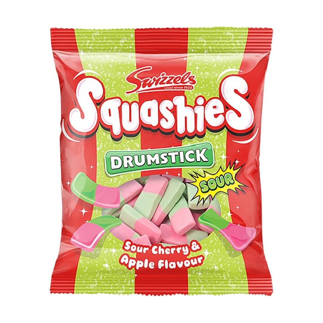 Swizzels Drumstick Squashies Sour Cherry & Apple Flavour 120g