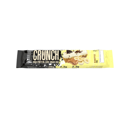 Warrior Crunch Protein Bar Banoffee Pie 64g
