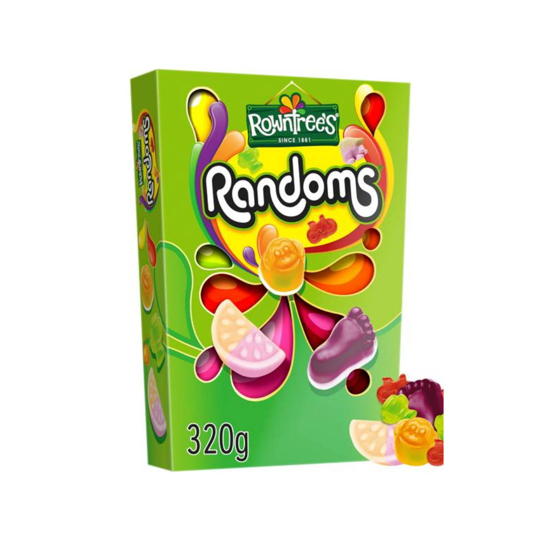 [BestBefore 31Mar2026] Nestle Rowntrees Randoms Sweets Carton Jelly 320g