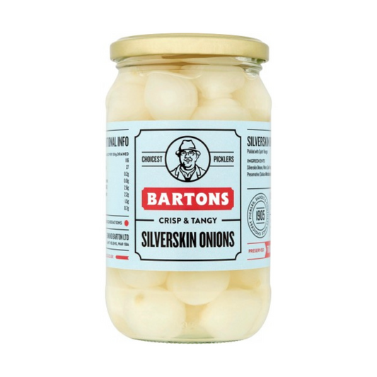 Bartons Crisp & Tangy Silverskin Pickled Onions 450g