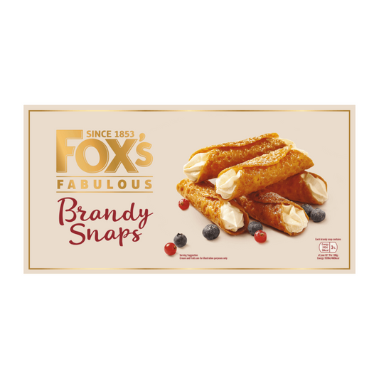 Fox's Fabulous Brandy Snaps Biscuits 100g