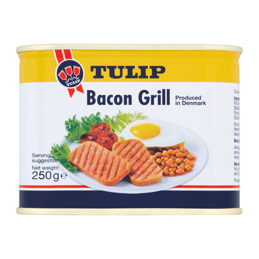 Tulip Bacon Grill 250G ทิวลิป หมูสับหมักกลิ่นรมควัน 250 กรัม