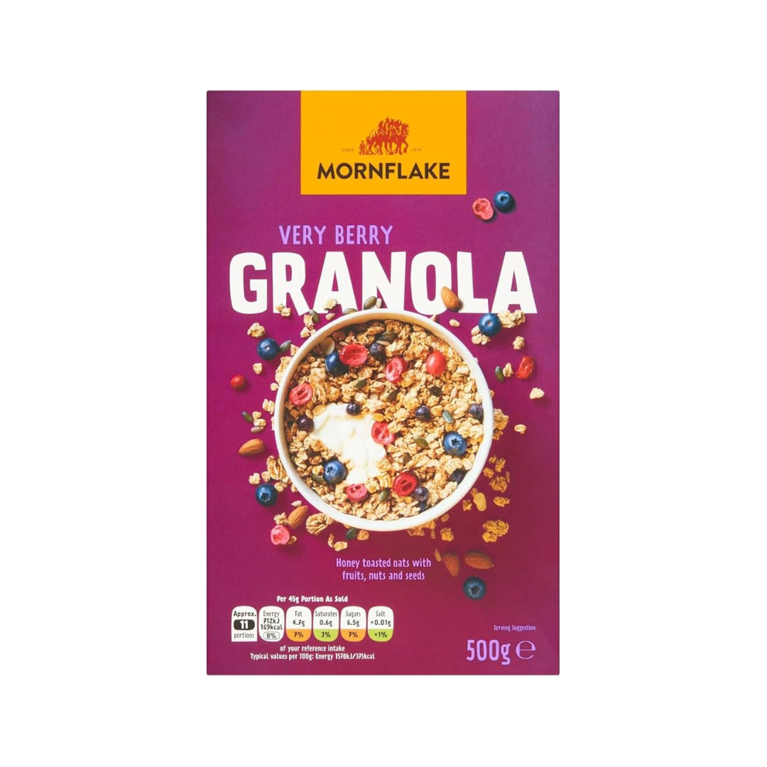Mornflake Premium Very Berry Granola 500g