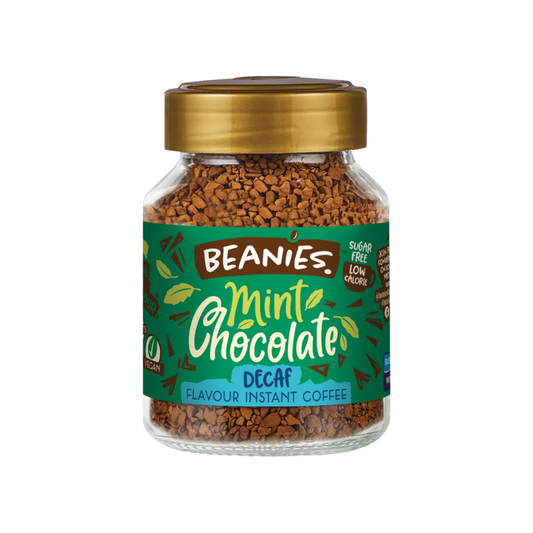 Beanies Decaf Mint Chocolate Flavoured Instant Coffee 50g