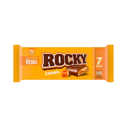 [Best Before 27-Jun-2026]  Fox's Rocky Caramel 7 Bars 136.5g