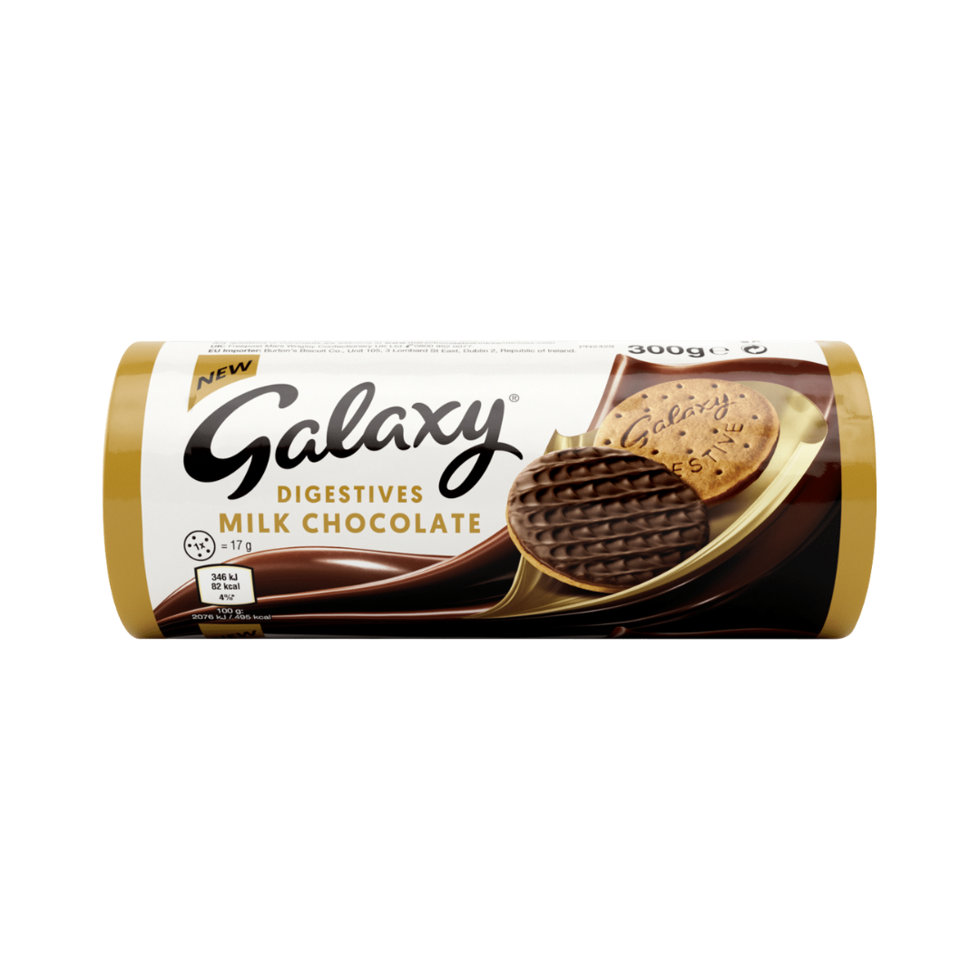 Galaxy Digestives Milk Chocolate Bisuits 300g