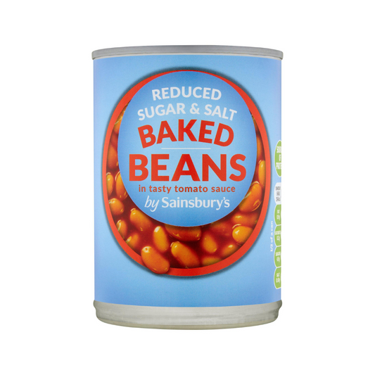 Sainsbury's Reduced Sugar & Salt Baked Beans In Tomato Sauce 400g