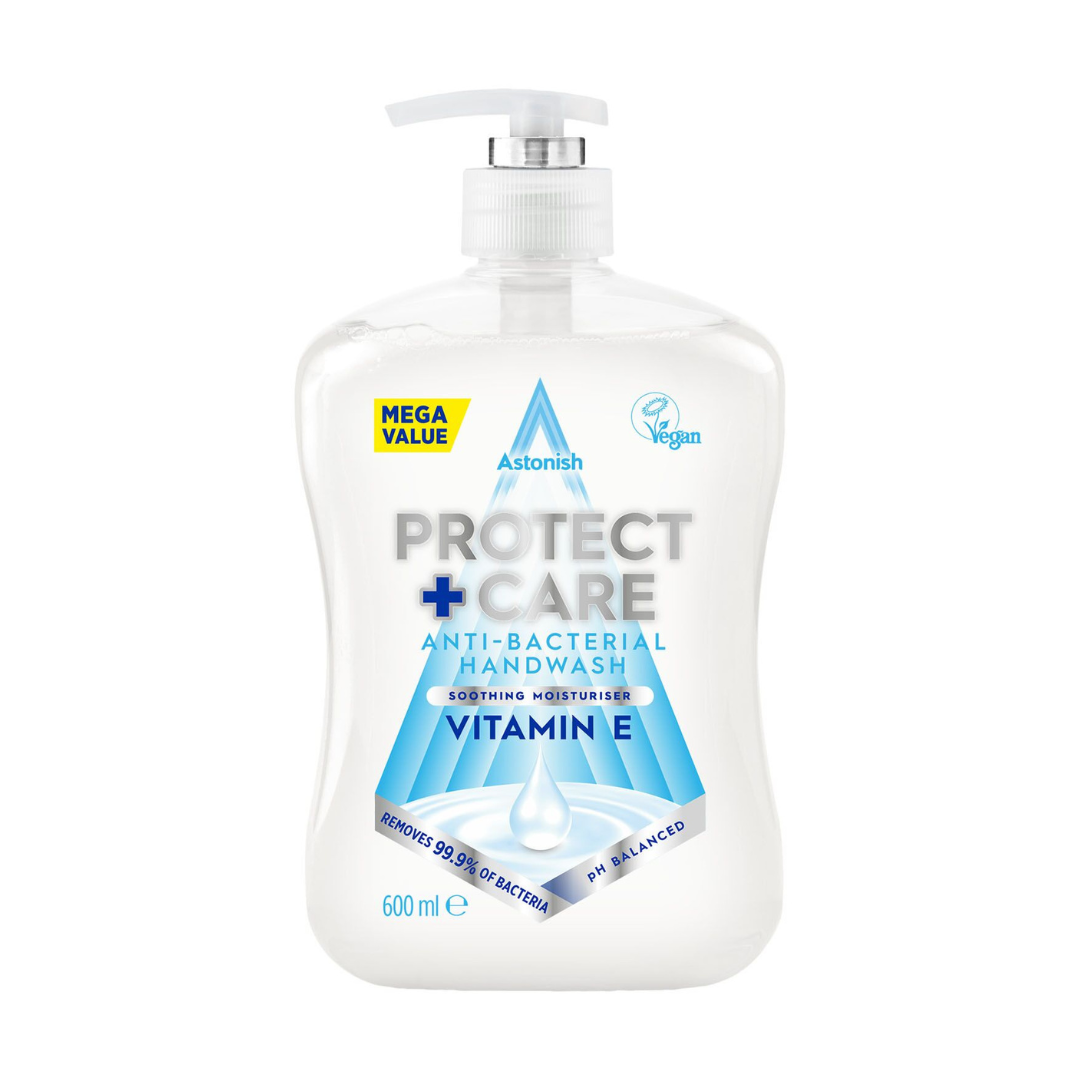 Astonish Protect & Care Anti-Bacterial Handwash Vitamin E 600ml