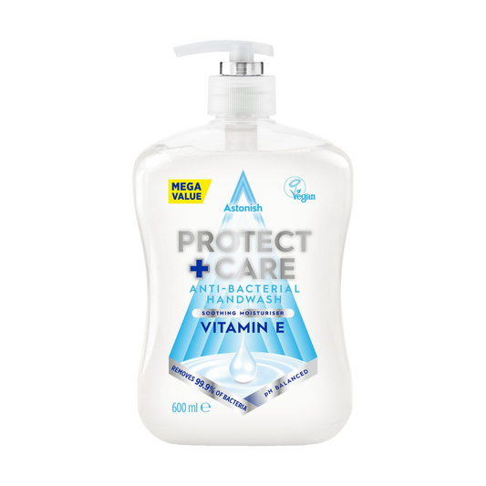Astonish Protect & Care Anti-Bacterial Handwash Vitamin E 600ml