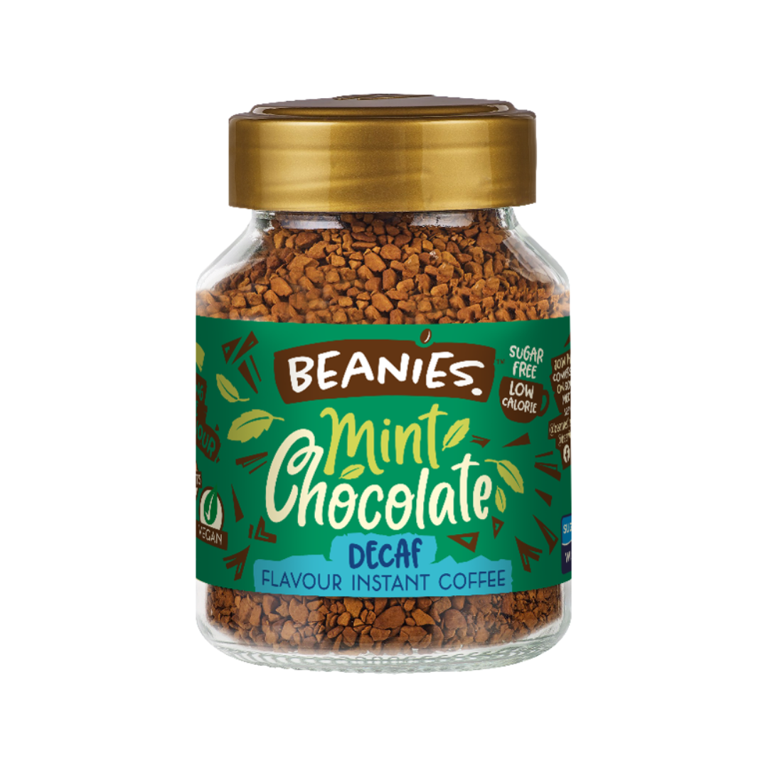 Beanies Mint Chocolate Flavoured Instant Coffee 50g