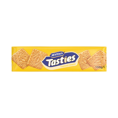 Mcvities Tasties Custard Cream 150g
