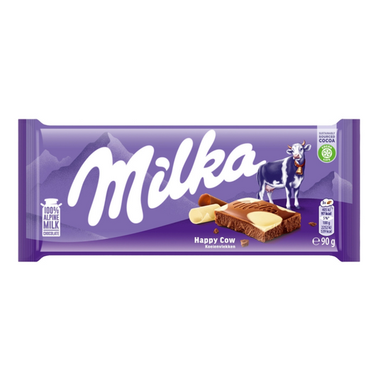 Milka Alpine Cow Spot Chocolate Bar 90g