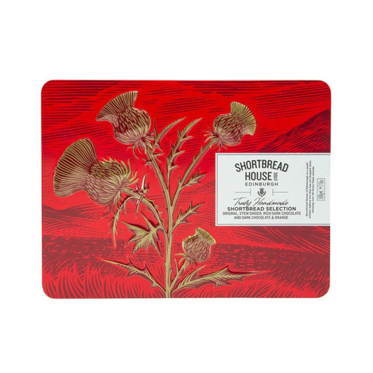 Shortbread House of Edinburgh Selection Box 500g ชอร์ตเบรดเฮาส์ ออฟ เอดินบะระ ซีเล็คชั่น บ็อกซ์ 500 กรัม