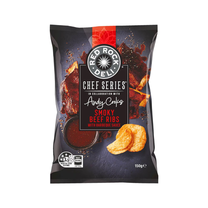 Red Rock Deli Chef Series Andy Cooks Smoky Beef Ribs With BBQ Sauce 150g