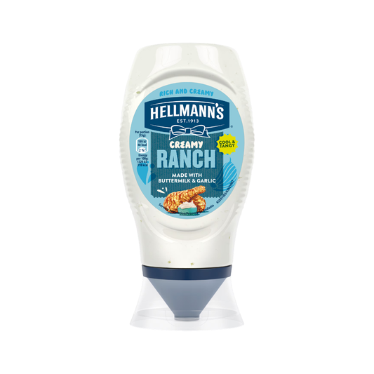 Hellmann’s Creamy Ranch with Buttermilk & Garlic Mayonnaise 245ml