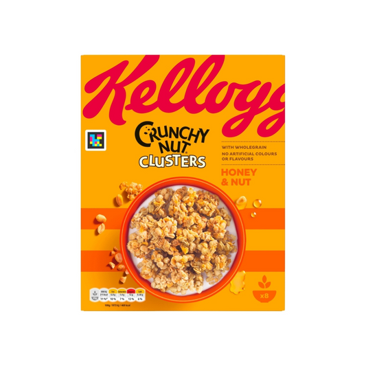 Kelloggs Crunchy Nut Clusters Honey & Nut 400g