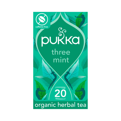 Pukka Three Mint Herbal Tea 20pcs 32g