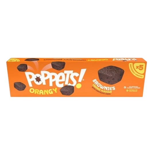 Poppets Orange Brownies 125g