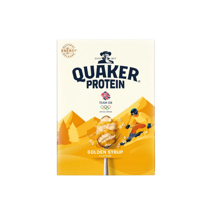 Quaker High Protein Oats Golden Syrup Flavour 344g