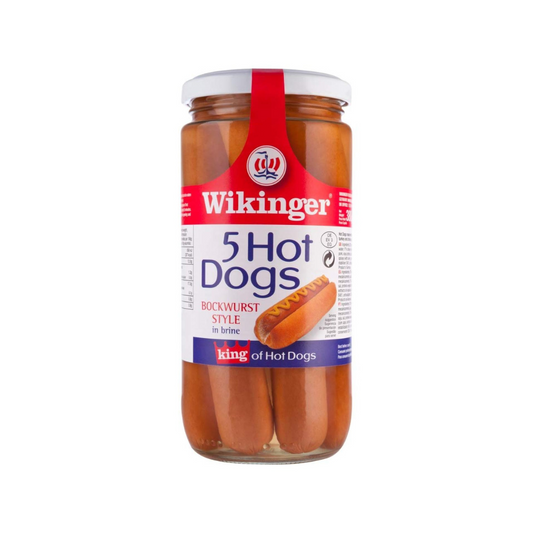 Wikinger Bockwurst Style 5 Hotdogs 380g