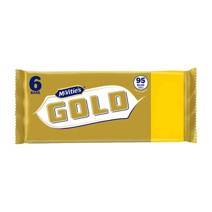 McVitie's Gold Caramel Flavour Biscuit 6 Bars