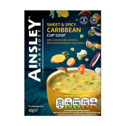 Ainsley Harriott Sweet & Spicy Caribbean Cup Soup 60g