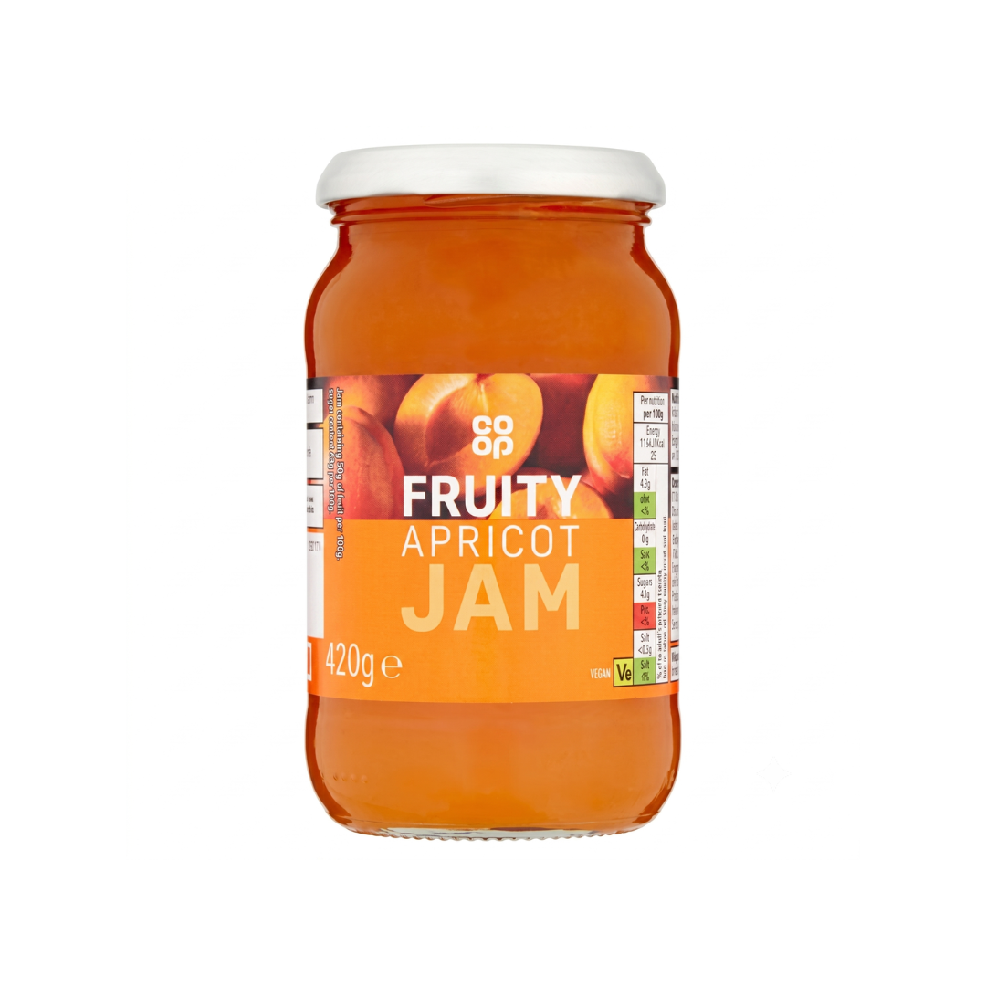 Co-op Fruity Apricot Jam 420g