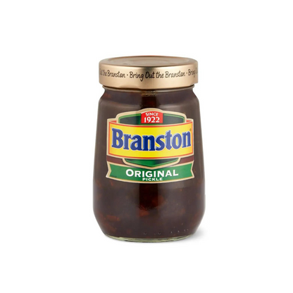 Branston Original Pickle 520g ผักดอง (แครอท ผักกาด หัวหอม และกะหล่ำ) 520 กรัม