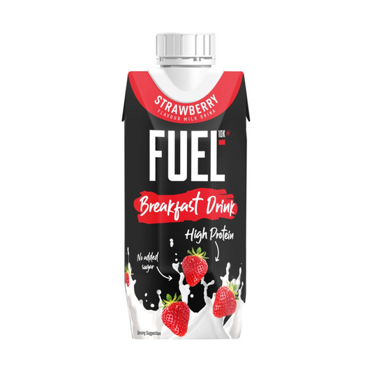 Fuel 10K Strawberry Flavor Breakfast Milk Drink 330ml