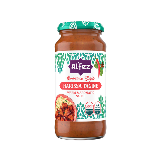 Al'fez Moroccan Style Harissa Tagine Warm & Aromatic Sauce 450g