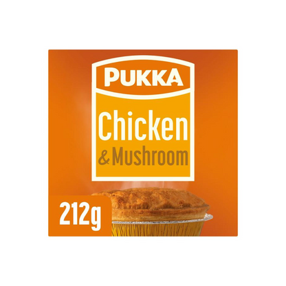 Pukka Chicken & Mushroom Pie 212g