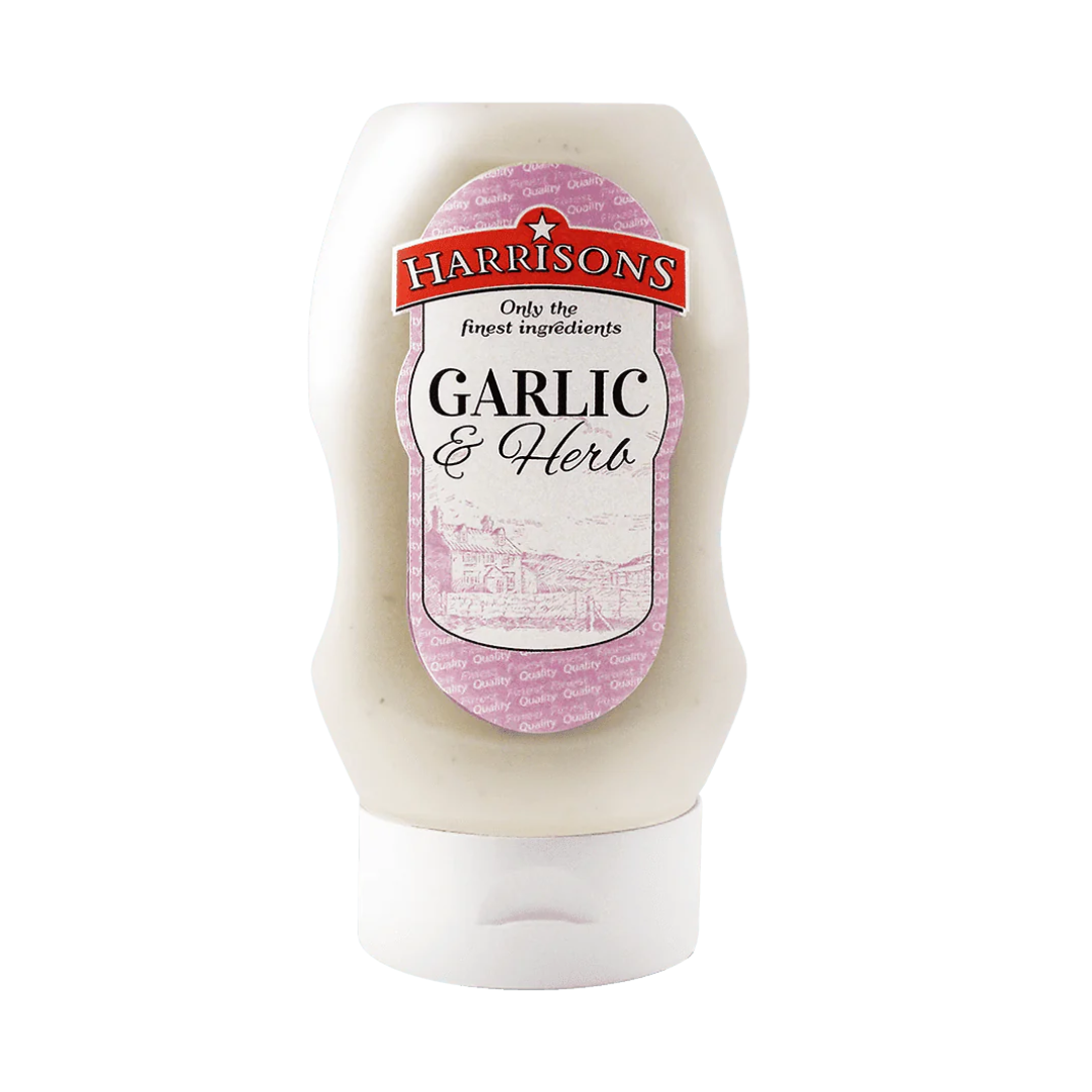 Harrisons Garlic & Herb 300ml  แฮร์ริสัน กระเทียม และ สมุนไพร 300 มิลลิลิตร