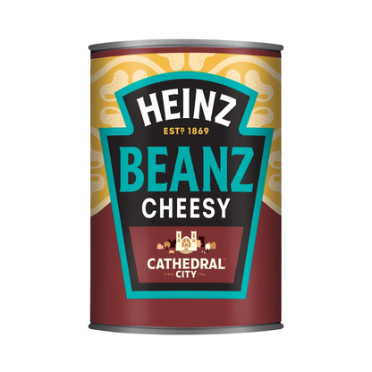 Heinz Cathedral City Cheesy Baked Beans 390g