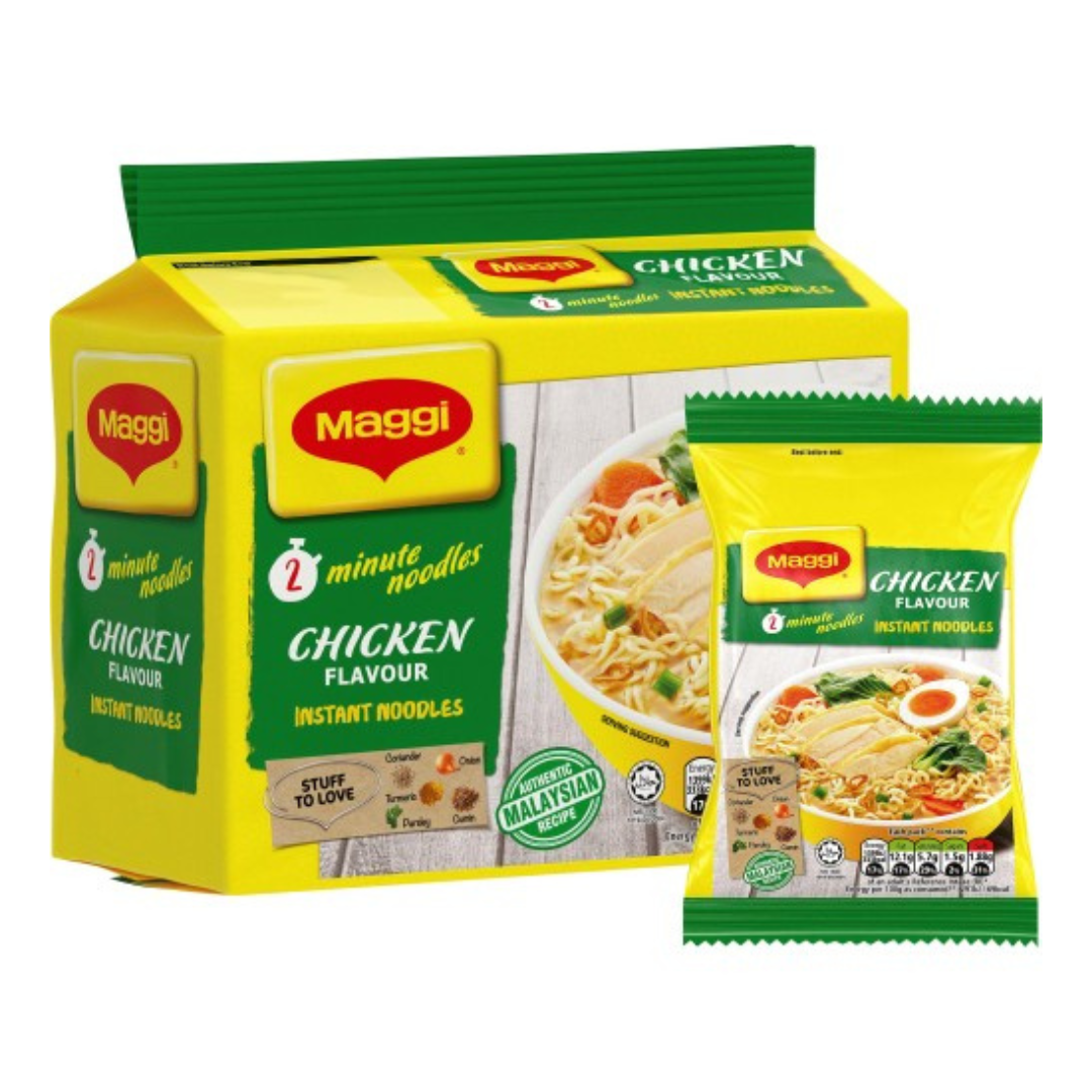 Maggi Chicken Flavour Instant Noodles 5x79g