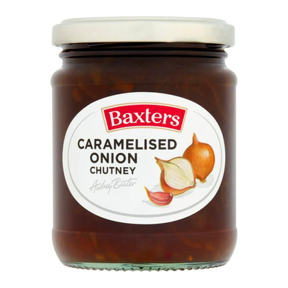 Baxters Caramelised Onion Chutney 290g แบ็กซ์เตอร์ ซอสหัวหอมคาราเมล 290 กรัม