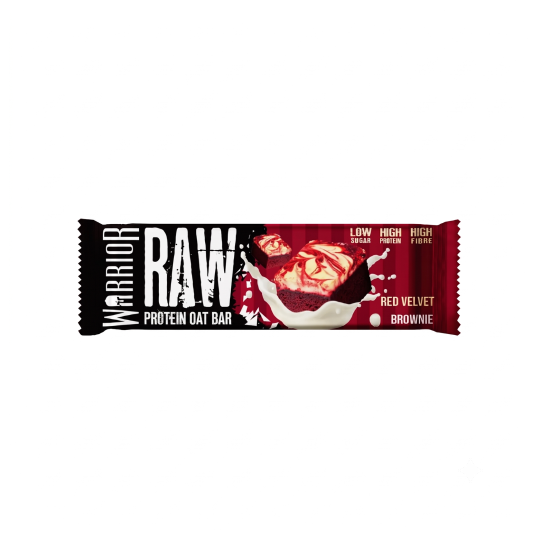 Warrior Raw Protein Oat Bar Red Velvet Brownie 75g