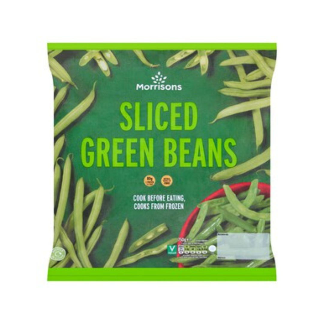 Morrisons Sliced Green Beans 750g