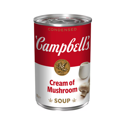 Campbells Condensed Cream Of Mushroom Soup 295g
