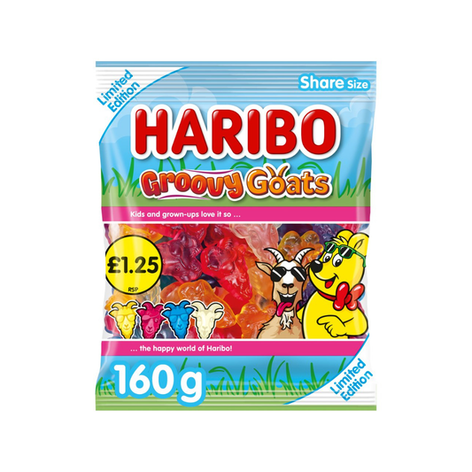 Haribo Groovy Goats Jelly 160g