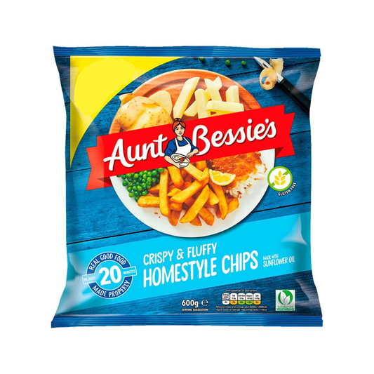Aunt Bessie's Crispy Skin on Homestyle Chips 600g