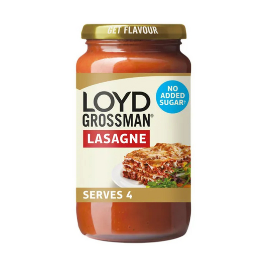 Loyd Grossman No Added Sugar Red Lasagne Sauce 450g