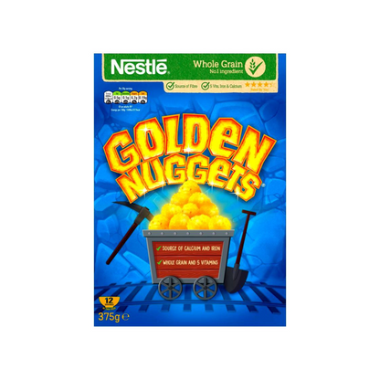 Nestle Golden Nuggets Cereal 375g เนสท์เล่ โกลเด้น นักเก็ต ซีเรียล 375 กรัม