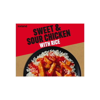 Iceland Sweet and Sour Chicken with Rice 400g ไอซ์แลนด์ ข้าวไก่เปรี้ยวหวาน 400 กรัม